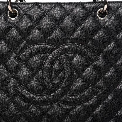Chanel Caviar Quilted Grand Shopping Tote GST Black 11 of 11