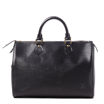 Louis Vuitton Epi Speedy 30 Black 1 of 9