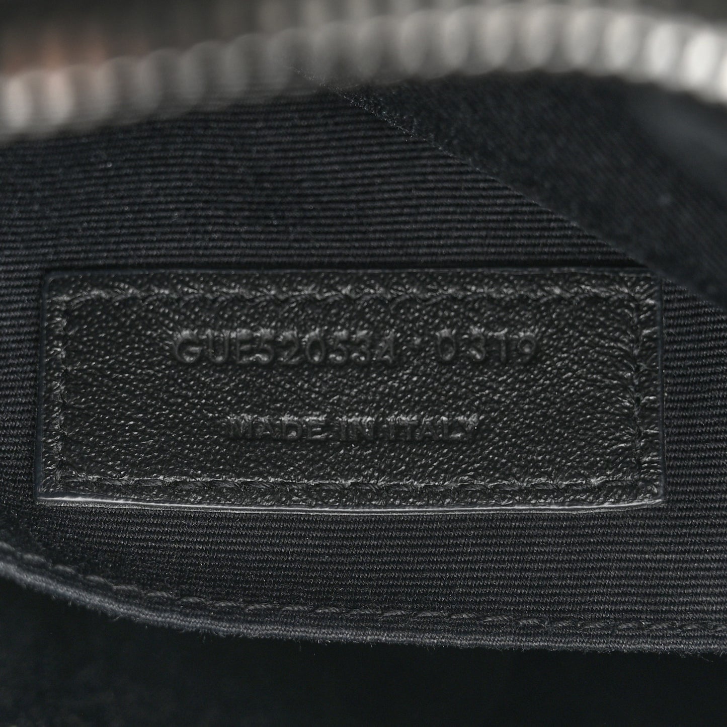 Calfskin Matelasse Monogram Lou Camera Bag Black