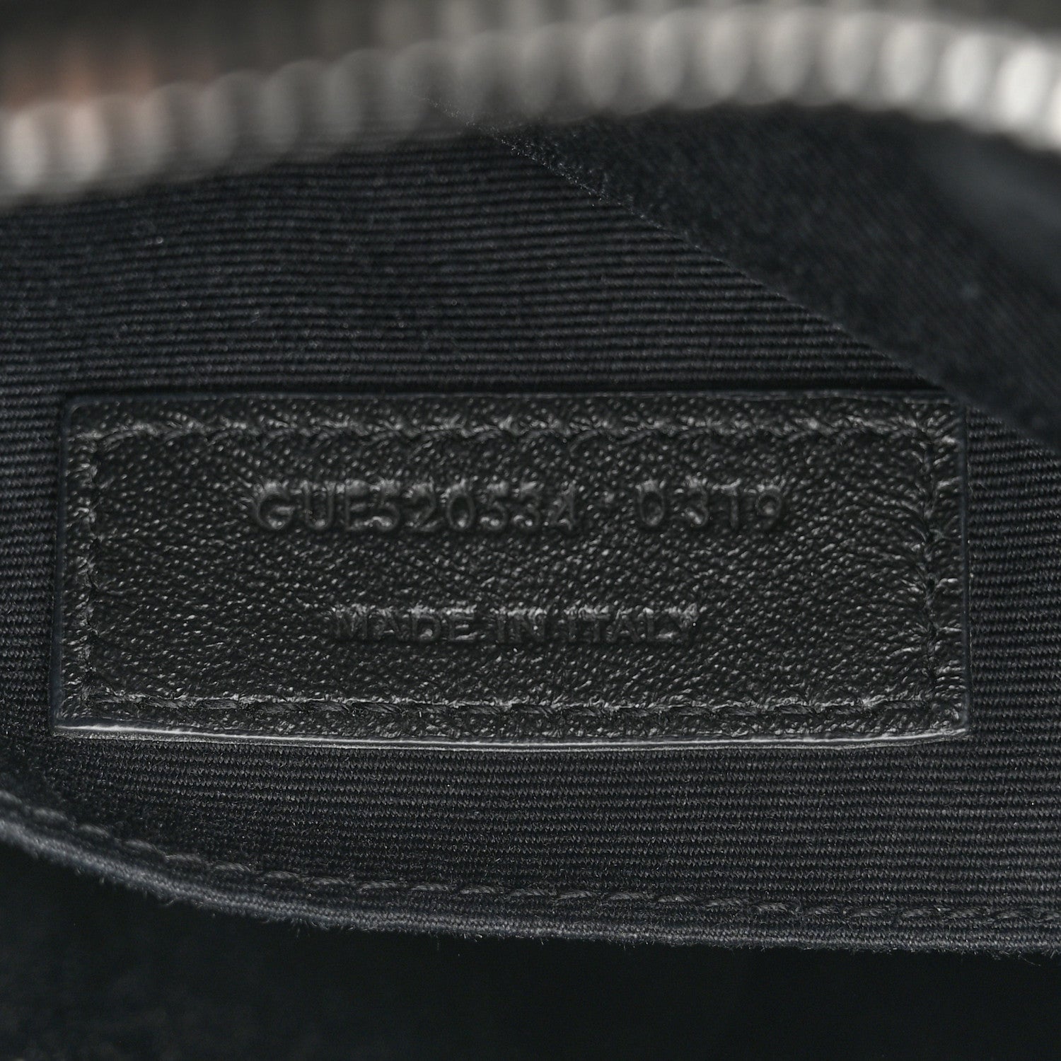 Saint Laurent Calfskin Matelasse Monogram Lou Camera Bag Black 7 of 14