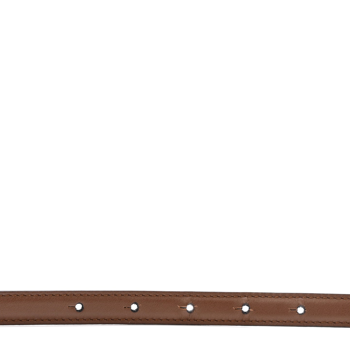 Moon Calfskin Nickel Interlocking G 20mm Belt 70 28 Brown