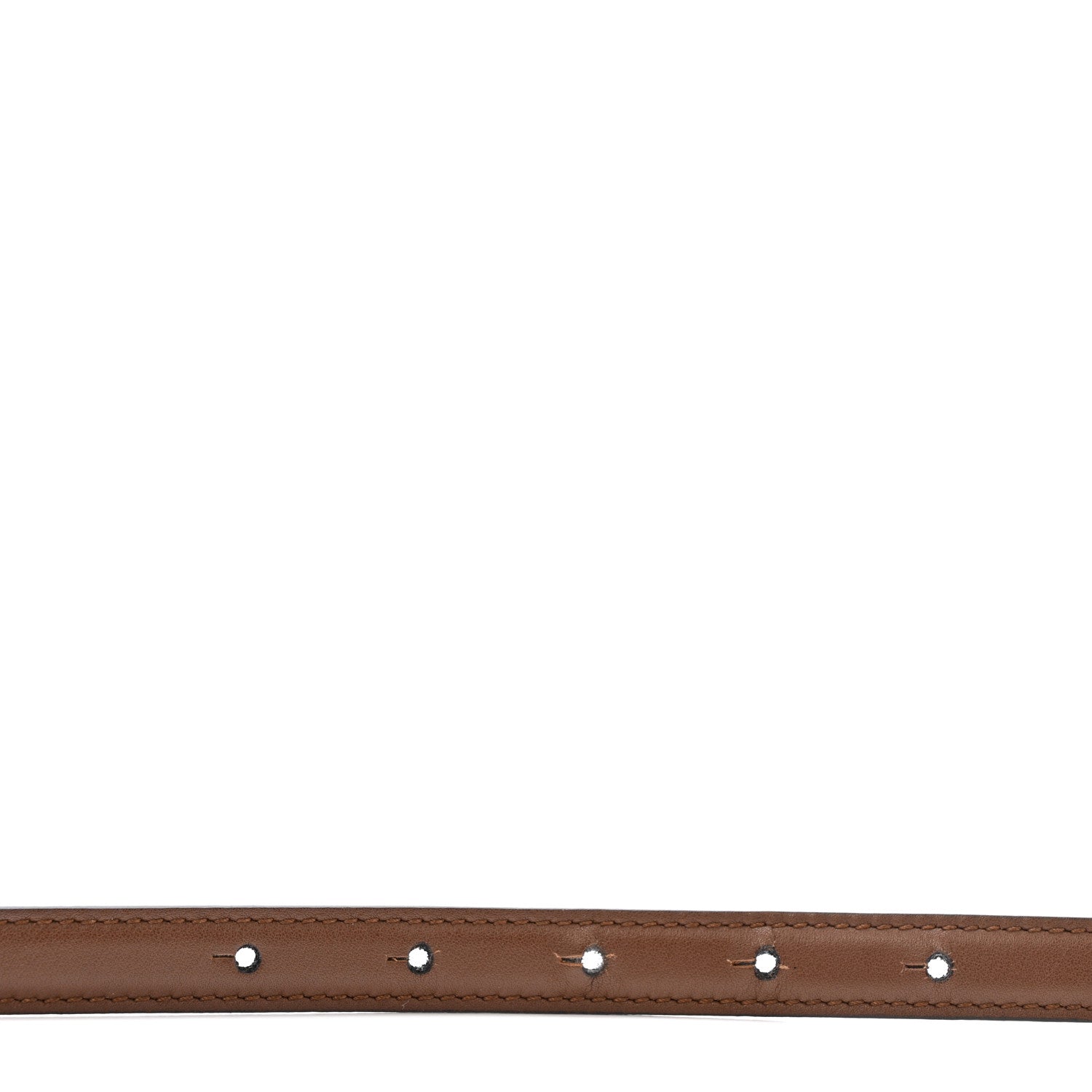 Gucci Moon Calfskin Nickel Interlocking G 20mm Belt 70 28 Brown 3 of 5