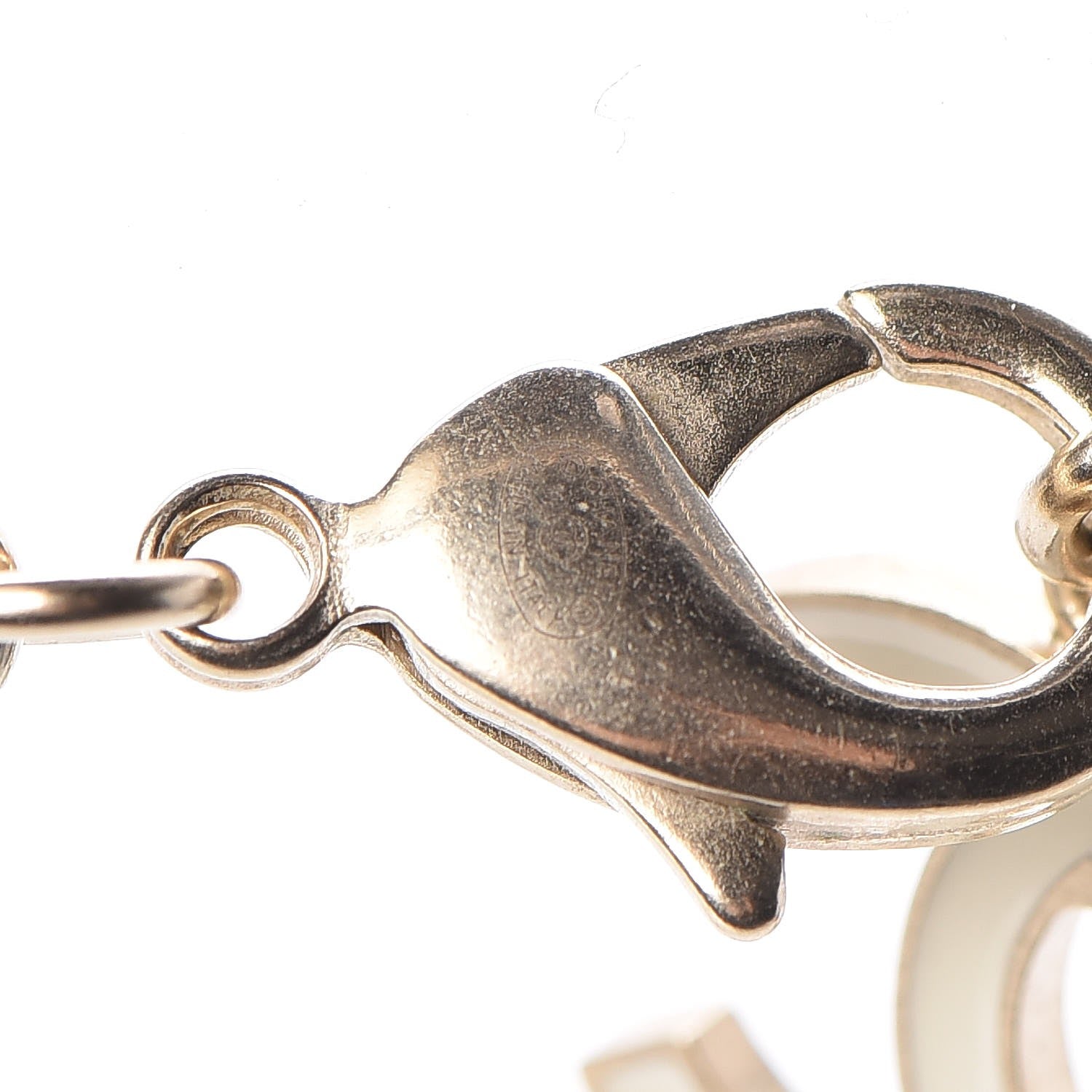 Chanel Enamel Charm CC Long Necklace Gold 4 of 5