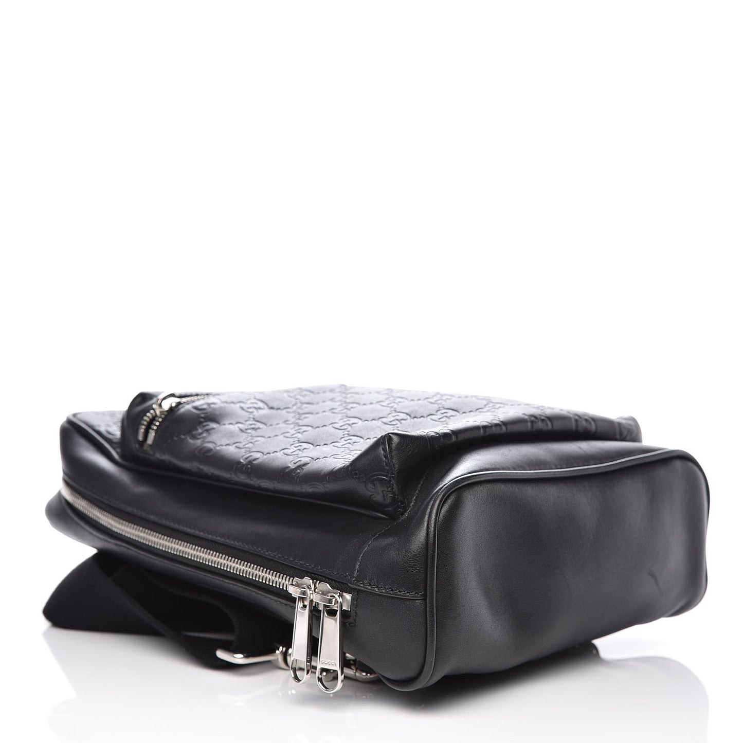 Guccissima Sling Backpack Black