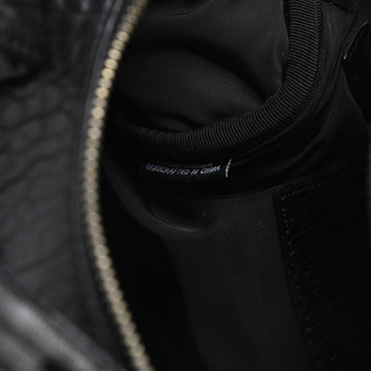 Alexander Wang Pebbled Lambskin Mini Rockie Black Rhodium Hardware 7 of 12