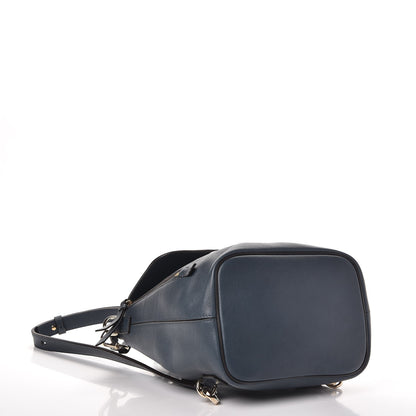 Chloe Suede Calfskin Small Faye Backpack Silver Blue 4 of 7
