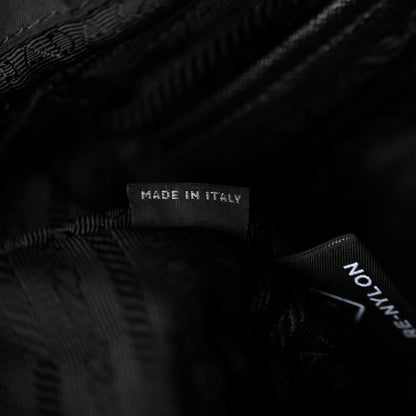 Prada Tessuto Nylon Saffiano Small Backpack Black 7 of 14
