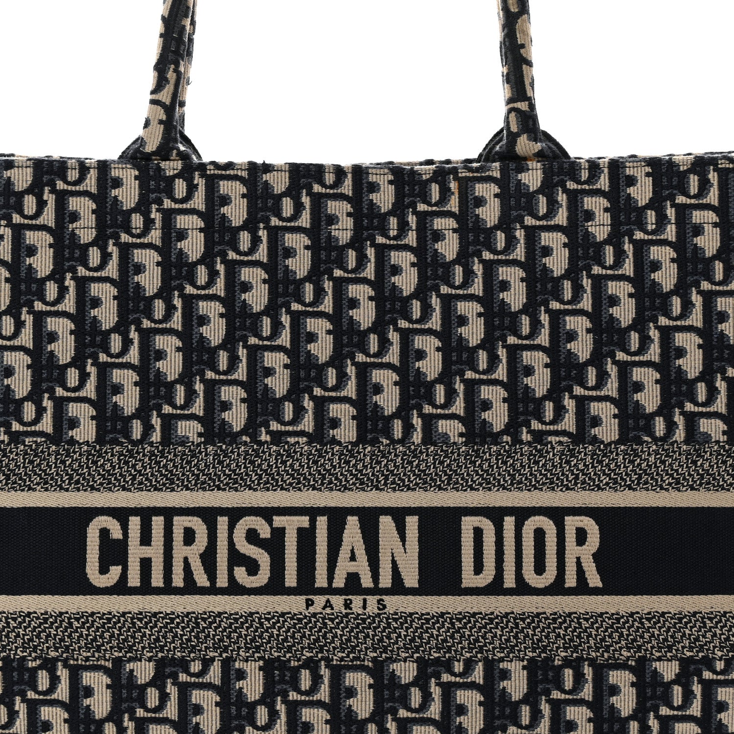 Christian Dior Oblique Large Book Tote Blue Multicolor 8 of 15