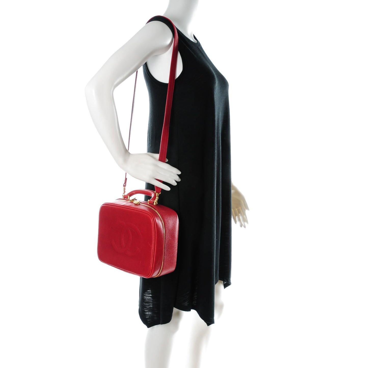 Caviar CC Vanity Cosmetic Case Red