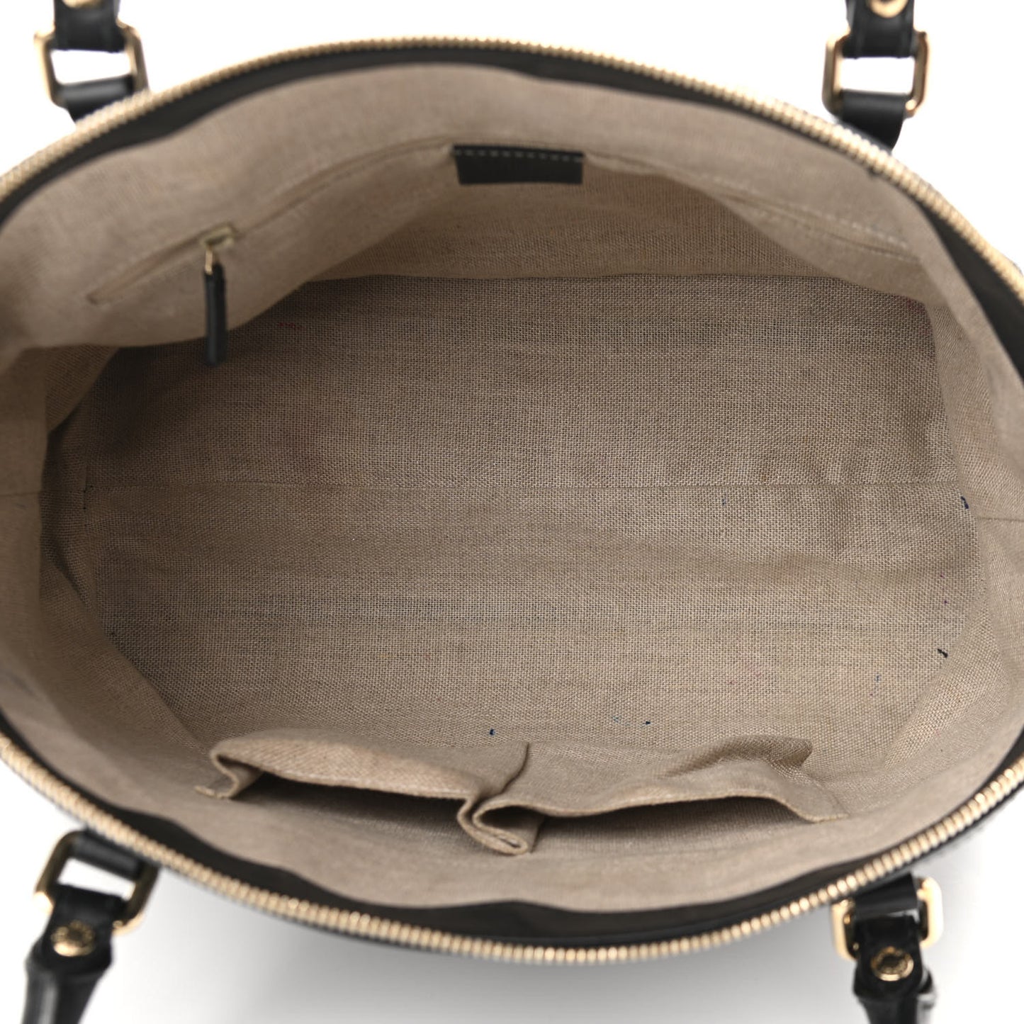 Soft Microguccissima Dome Satchel Black