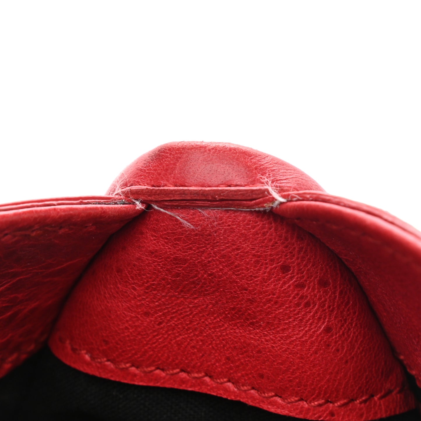 Agneau Giant 21 Silver Hardware City Rouge Coquelicot