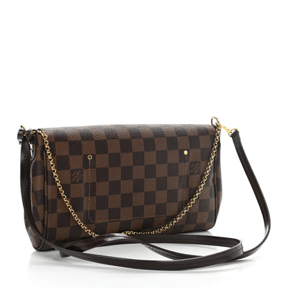 Louis Vuitton Damier Ebene Favorite MM 3 of 12