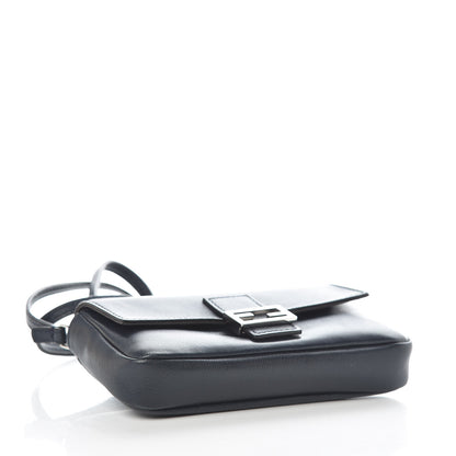 Fendi Nappa Micro Baguette Blue 4 of 10