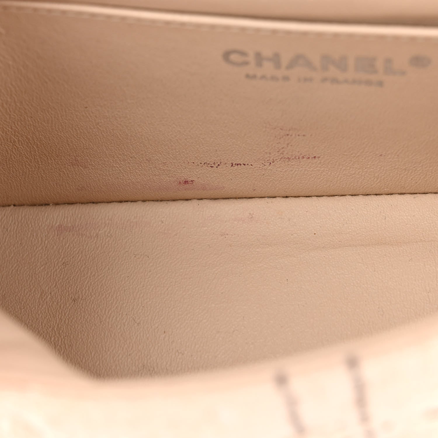 Chanel Tweed Quilted Mini Rectangular Flap Light Pink Black 8 of 12