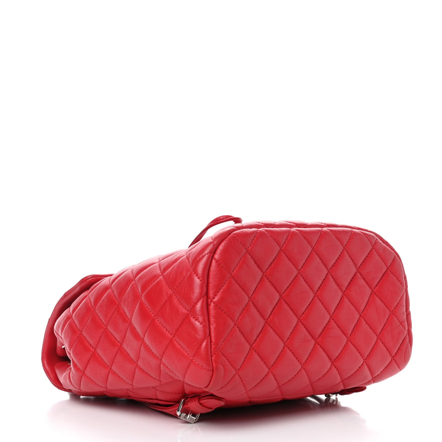 Lambskin Quilted Small Urban Spirit Backpack Red