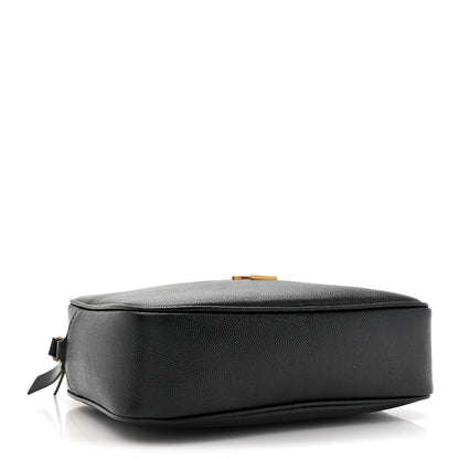 Saint Laurent Grain De Poudre Small Monogram Palm Tree Camera Bag Black 4 of 10