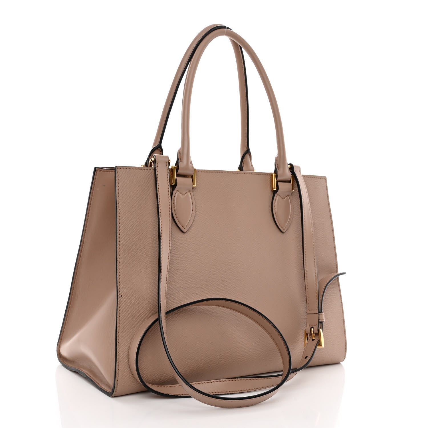 Prada Saffiano Tote Cammeo 1280447 – FASHIONPHILE