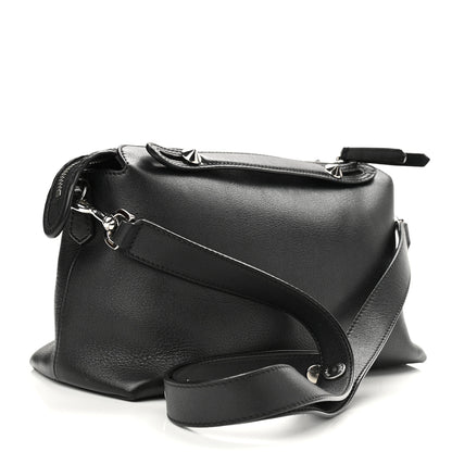 Fendi Vitello Dolce Medium By The Way Boston Bag Black 3 of 11