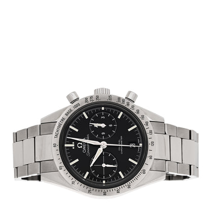 Omega Stainless Steel 41mm Speedmaster 57 Co-Axial Chronometer Automatic Watch Black 331.10.42.51.01.001 2 of 4