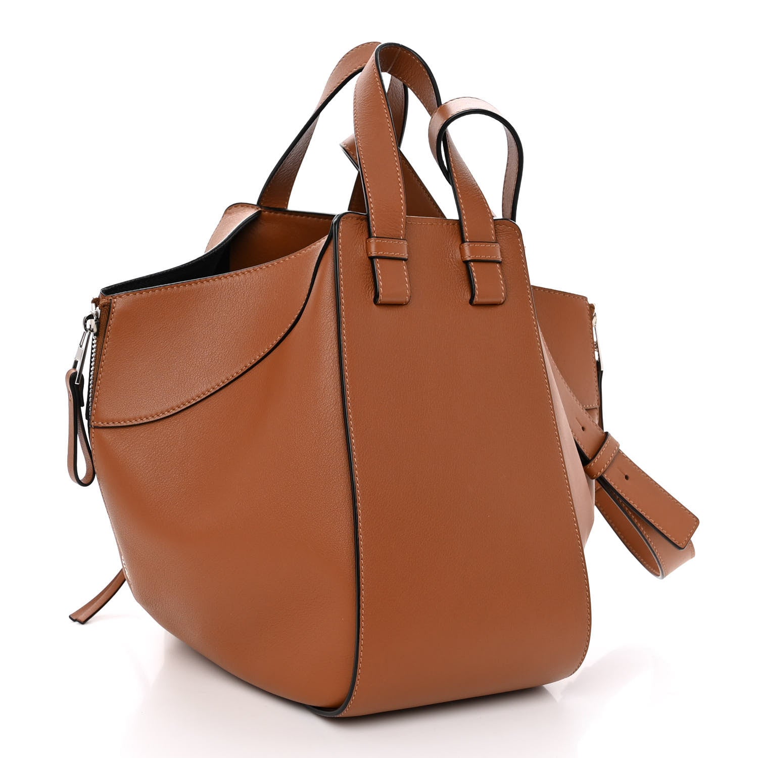 Loewe Calfskin Small Hammock Shoulder Bag Tan 3 of 9