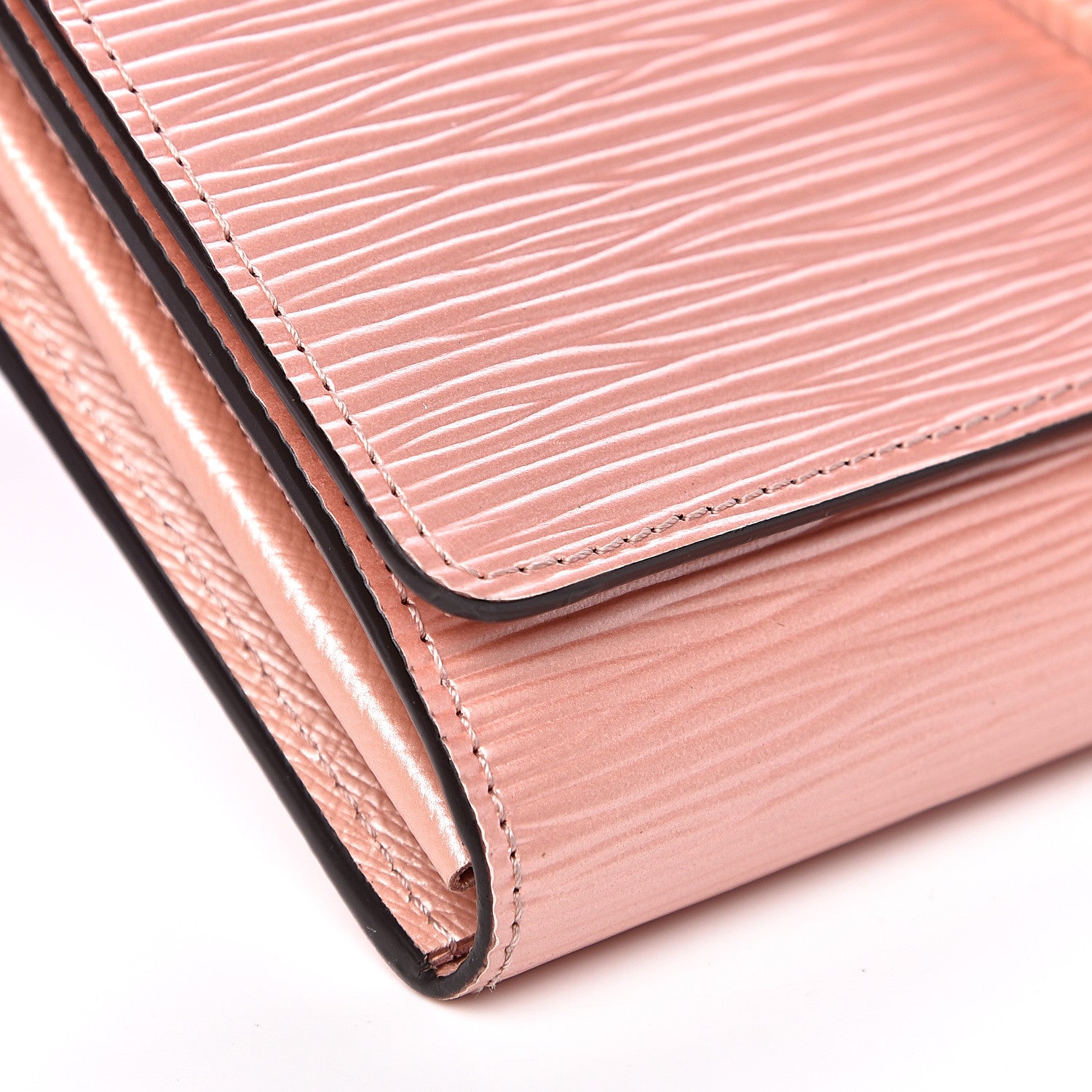 Louis Vuitton Epi Louise Wallet Rose Nacre 6 of 8
