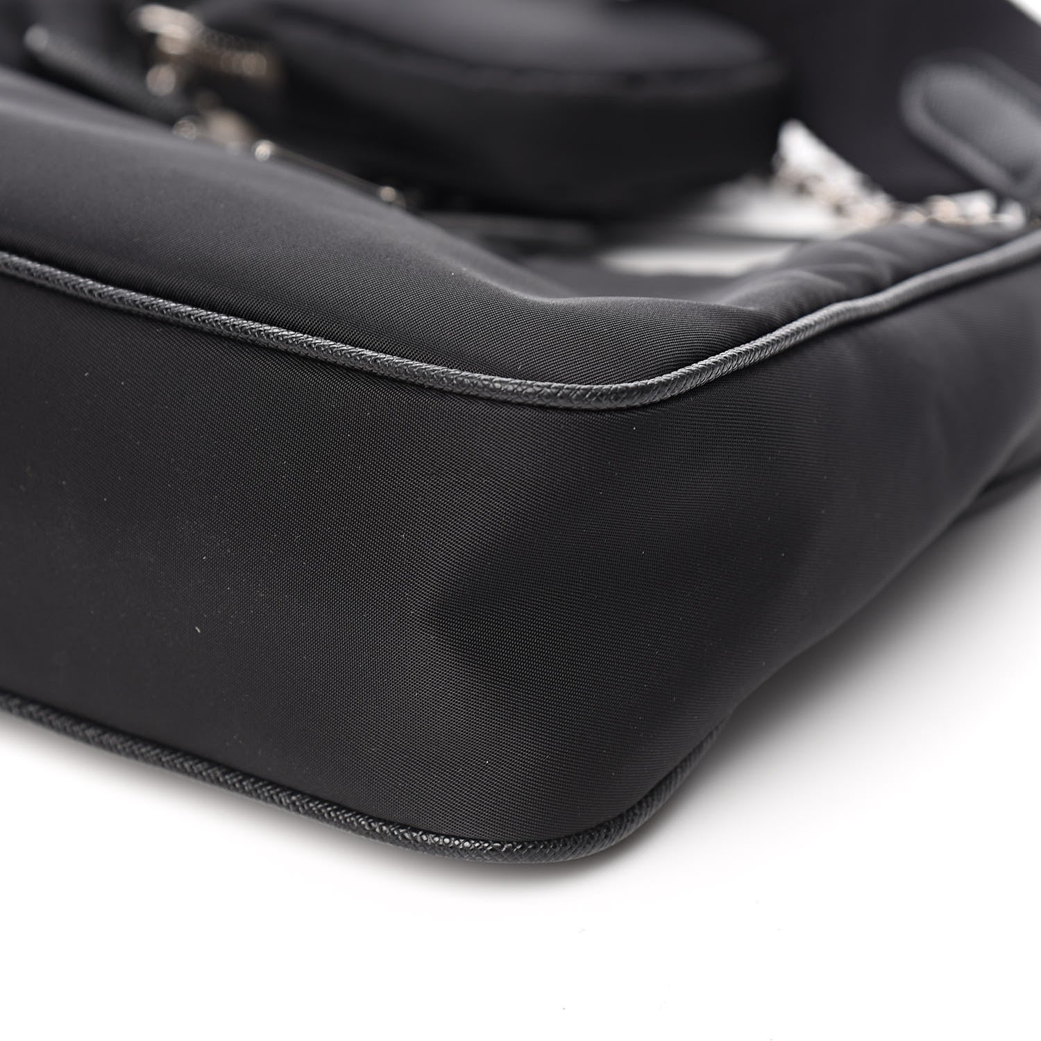 Prada Nylon Re-Edition 2005 Shoulder Bag Black 10 of 11