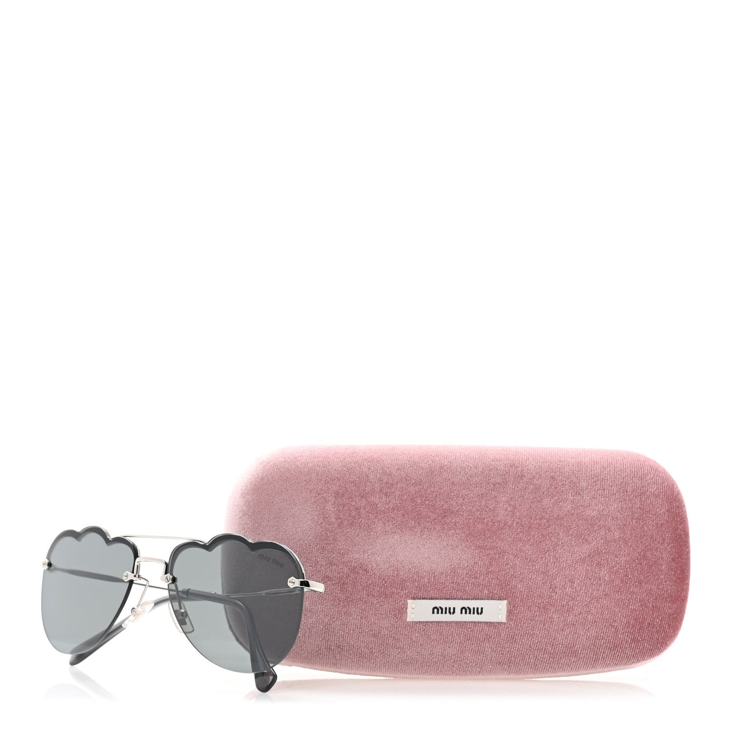Metal Cloud Sunglasses SMU56U Silver
