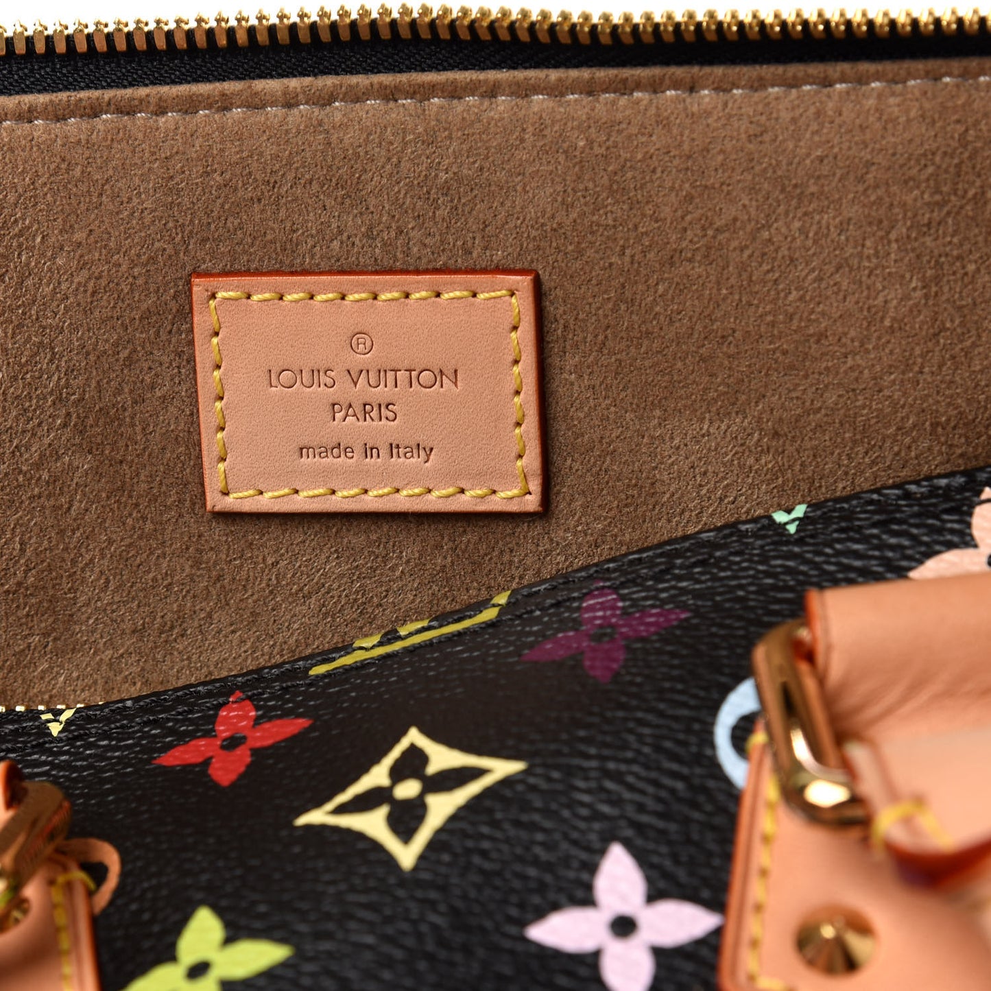 Monogram Multicolor Alma GM Black