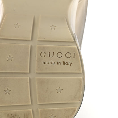 Gucci Calfskin Mouth Print Womens Rhyton Sneakers 36 Ivory 6 of 8