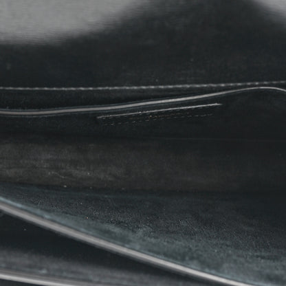 Saint Laurent Calfskin Medium Monogram Sunset Black 7 of 11
