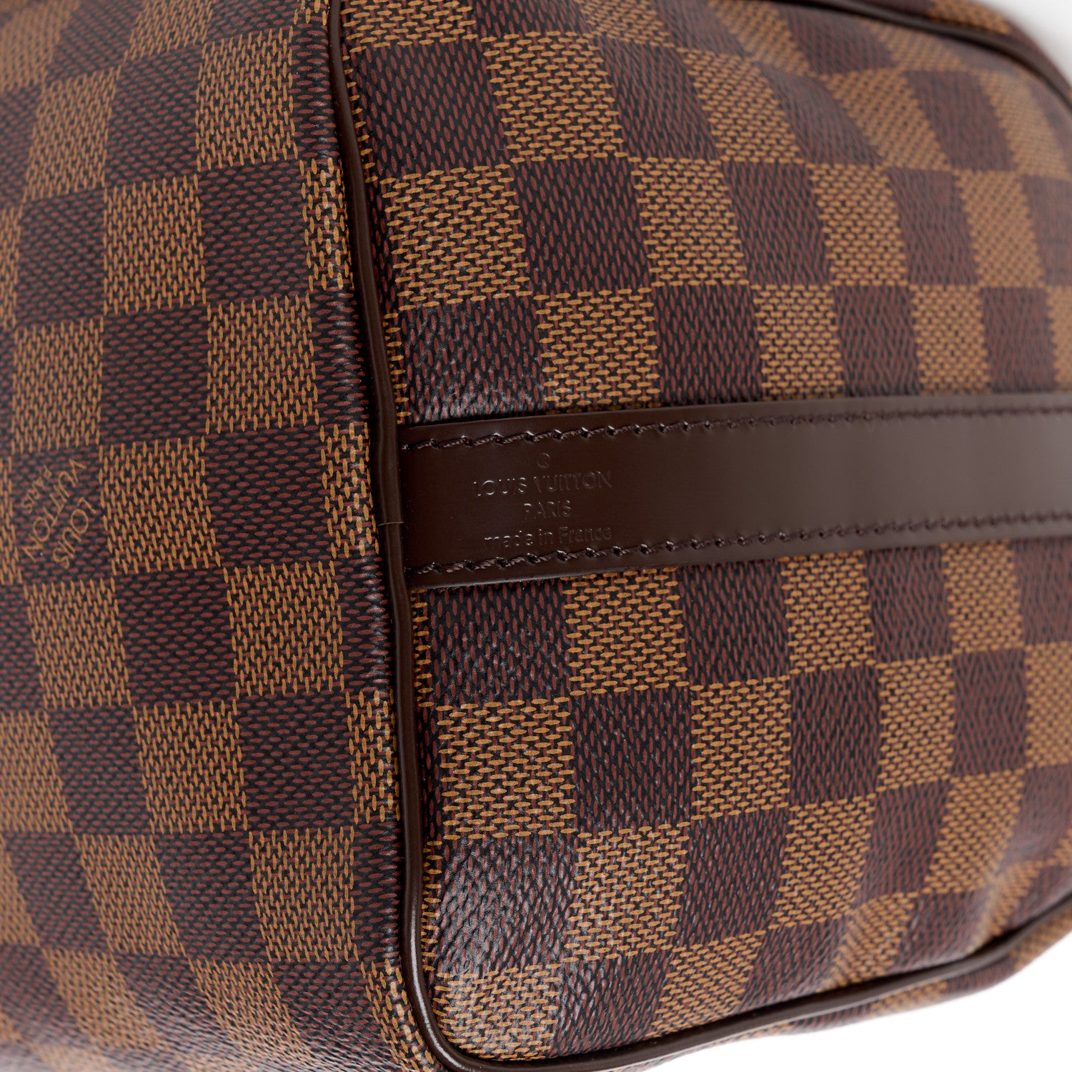 Louis Vuitton Damier Ebene Speedy Bandouliere 25 11 of 13