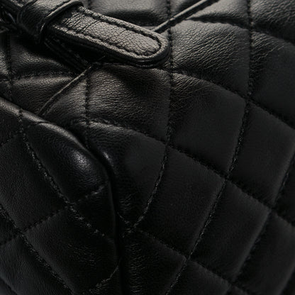 Chanel Lambskin Quilted Small Urban Spirit Backpack Black 11 of 12