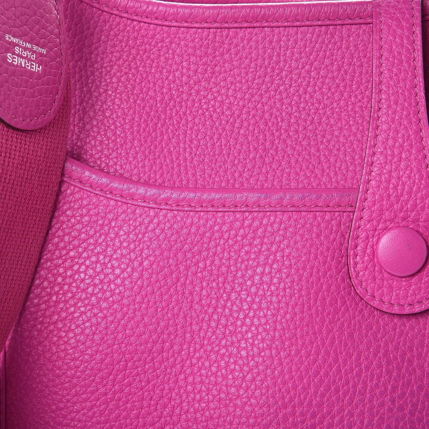 Hermes Taurillon Clemence Evelyne III PM Magnolia 11 of 16