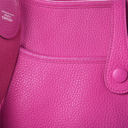 Hermes Taurillon Clemence Evelyne III PM Magnolia 11 of 16