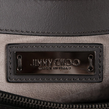 Jimmy Choo Smooth Grained Calfskin Large Alfie Tote Twilight 6 of 7