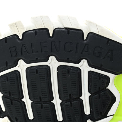 Balenciaga Rubber Mesh Bi-Color Mens Track.2 Open Sneakers 42 White Fluo Yellow 6 of 7