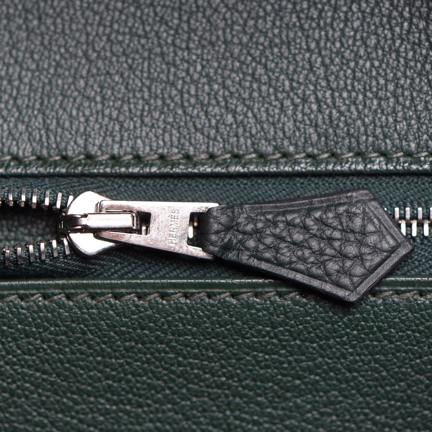 Hermes Togo Birkin 30 Vert Fonce 11 of 32