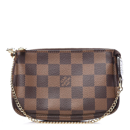Louis Vuitton Damier Ebene Mini Pochette Accessories 1 of 7