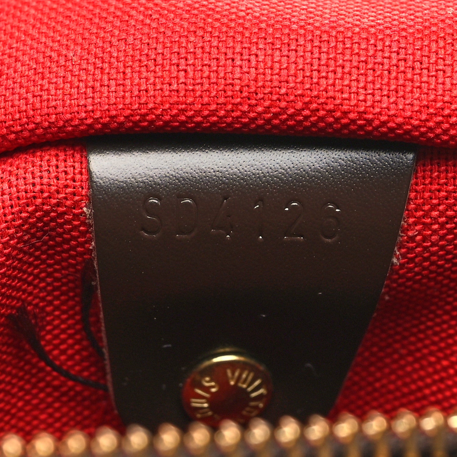 Louis Vuitton Damier Ebene Speedy 25 7 of 10
