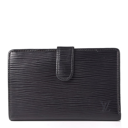 Louis Vuitton Epi French Purse Wallet Black 1 of 10