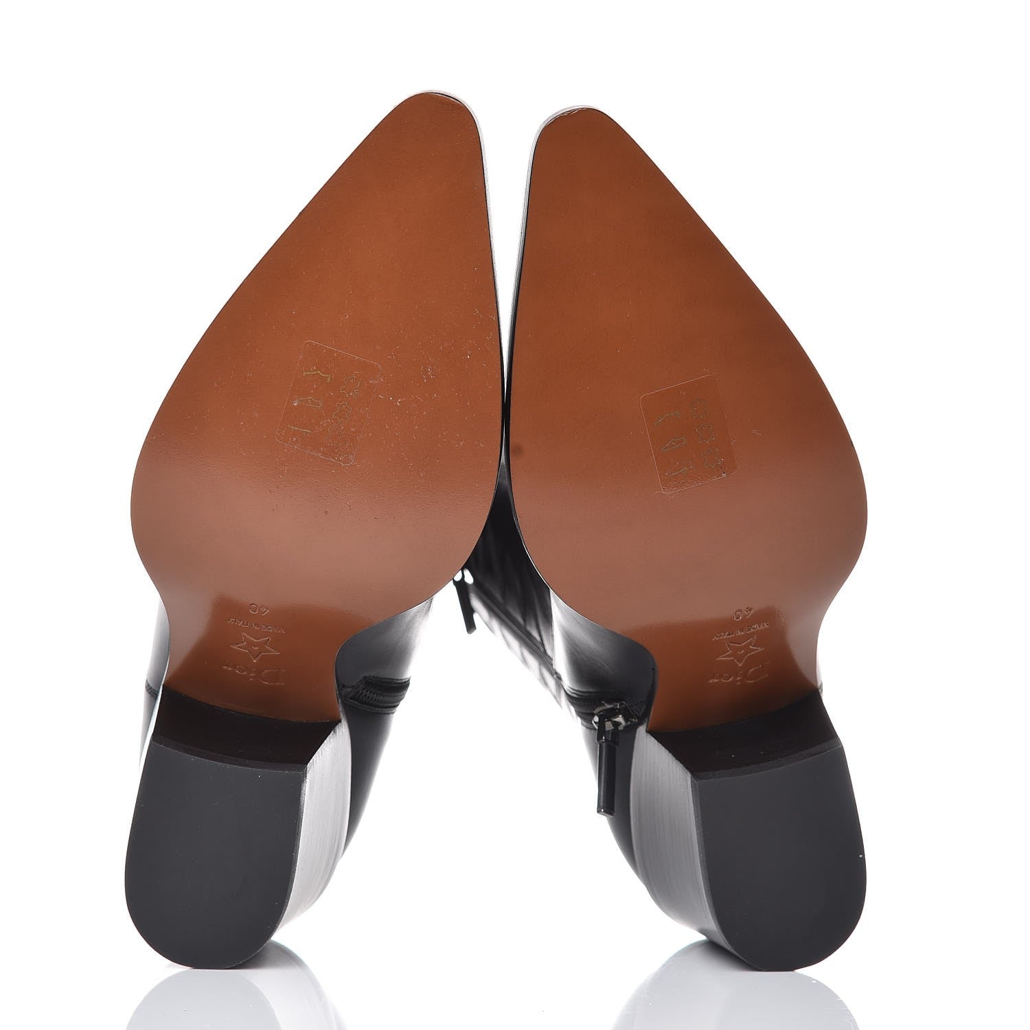 Christian Dior Matte Calfskin L.A. Low Boots 40 Black 6 of 11