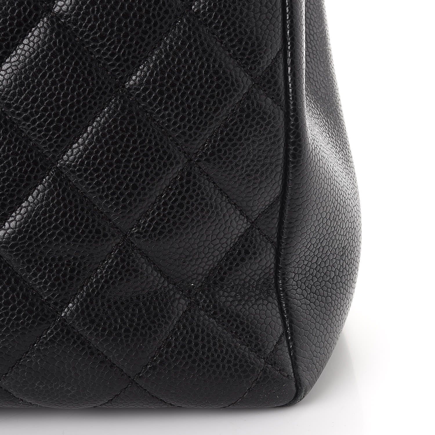 Chanel Caviar Quilted Grand Shopping Tote GST Black 9 of 18