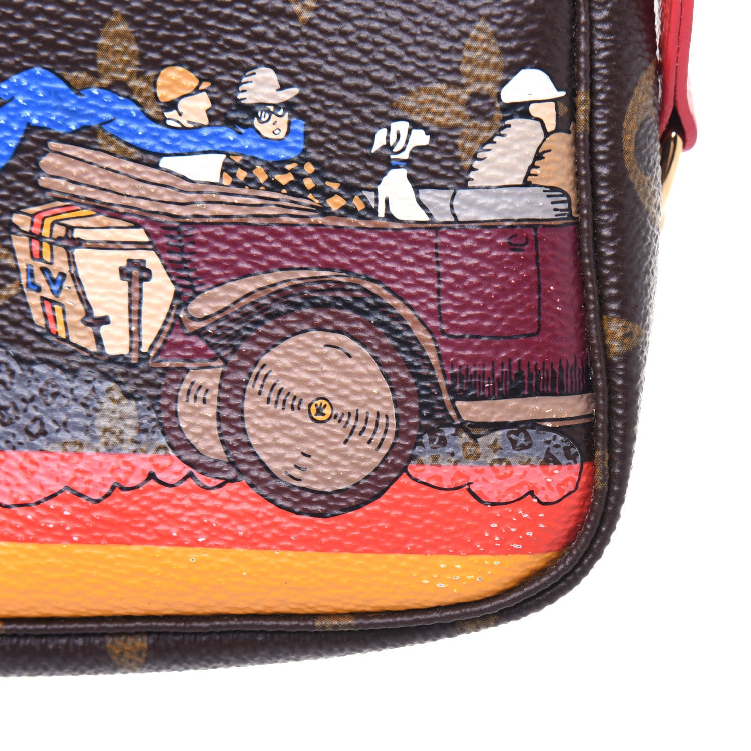 Louis Vuitton Monogram 2015 Christmas Animation Mini Pochette Accessories 11 of 11