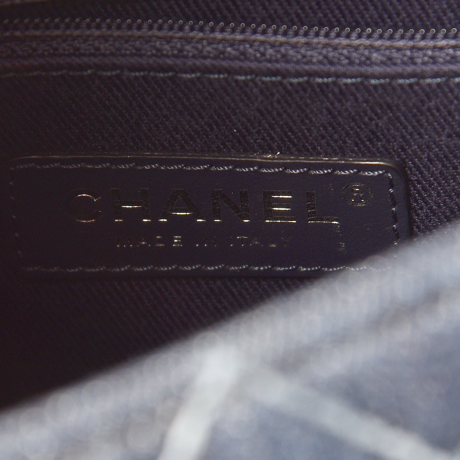 Chanel Denim Quilted Mini Coco Handle Flap Blue 8 of 13