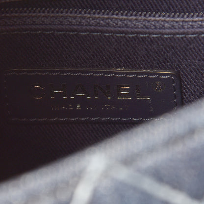 Chanel Denim Quilted Mini Coco Handle Flap Blue 8 of 13