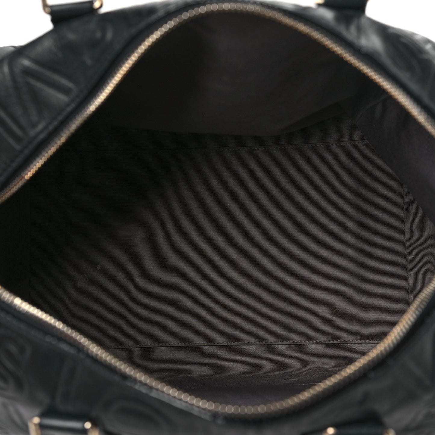 Calfskin Embossed Speedy Cube 30 Black