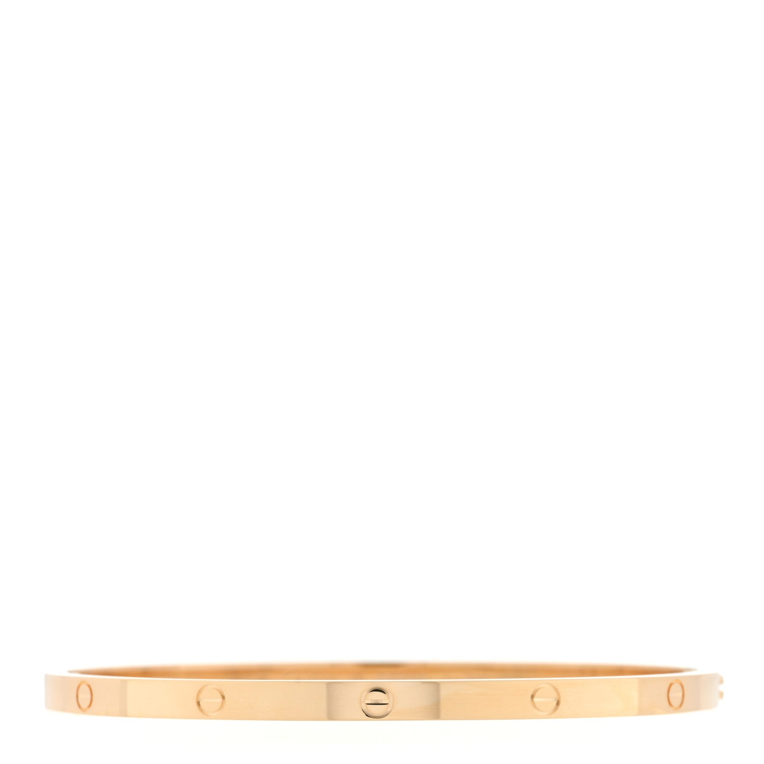 Cartier 18K Yellow Gold Small LOVE Bracelet 18 1 of 5