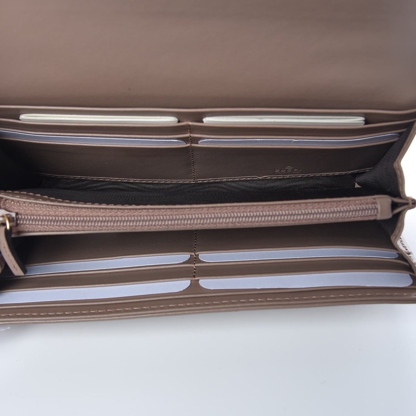 Calfskin Matelasse GG Marmont Continental Wallet Porcelain Rose