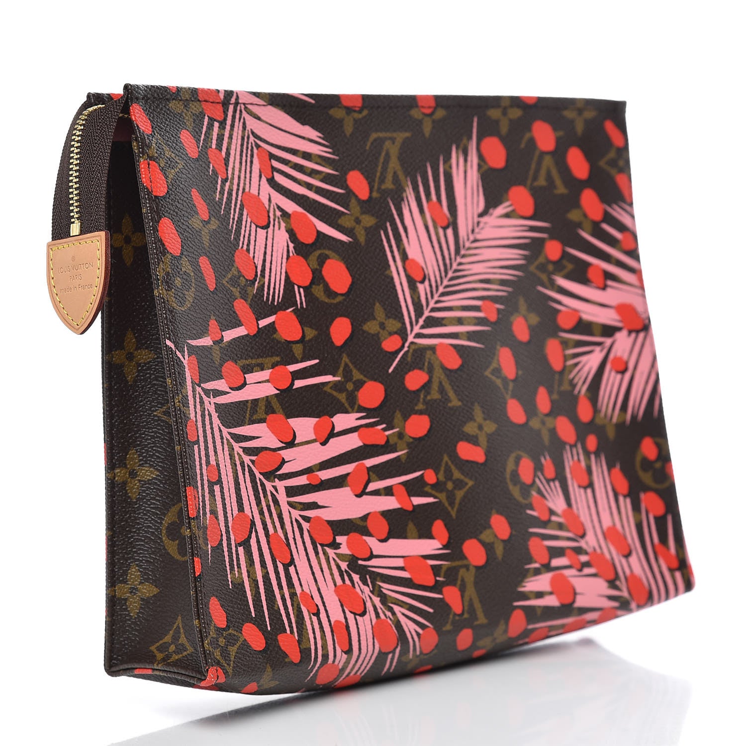 Louis Vuitton Monogram Jungle Dots Toiletry Pouch 26 Sugar Pink Poppy 3 of 9