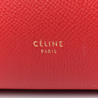 Celine Grained Calfskin Mini Belt Bag Coquelicot 6 of 13